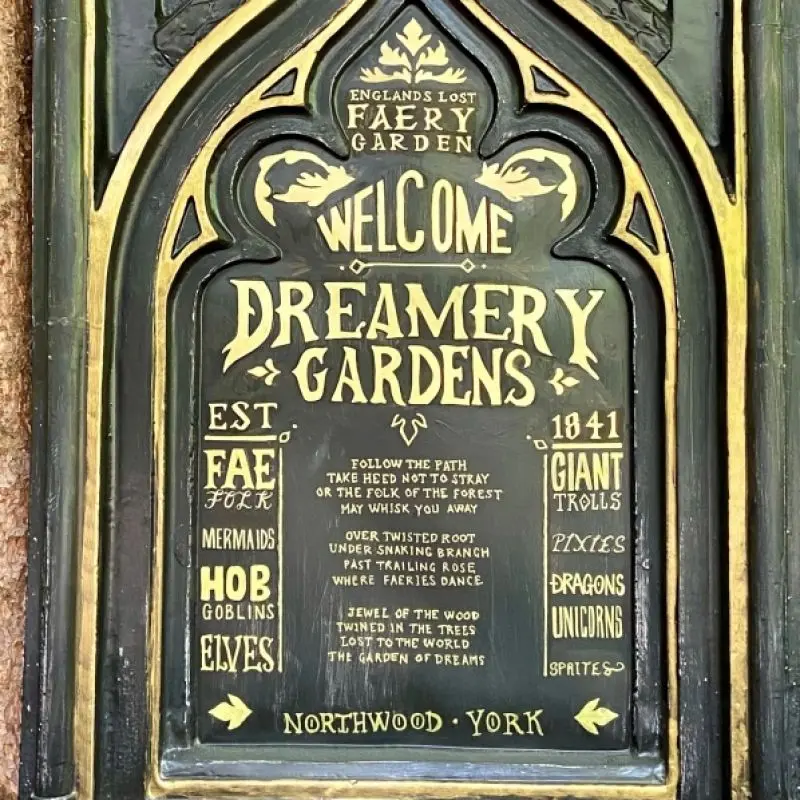 Half Price Silver Entry for Adults into Dreamery Gardens and Museum